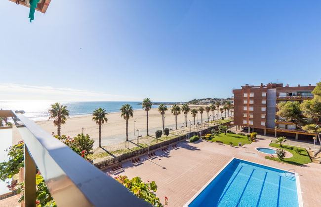 Apartamento de 2 quartos em Torredembarra com piscina e jardim - Foto 19