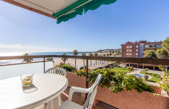 Apartamento de 2 quartos em Torredembarra com piscina e jardim - Foto 18