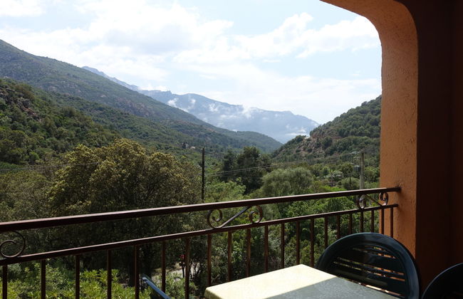 Apartamento de 1 quarto em Serriera com piscina e terraço - Foto 5