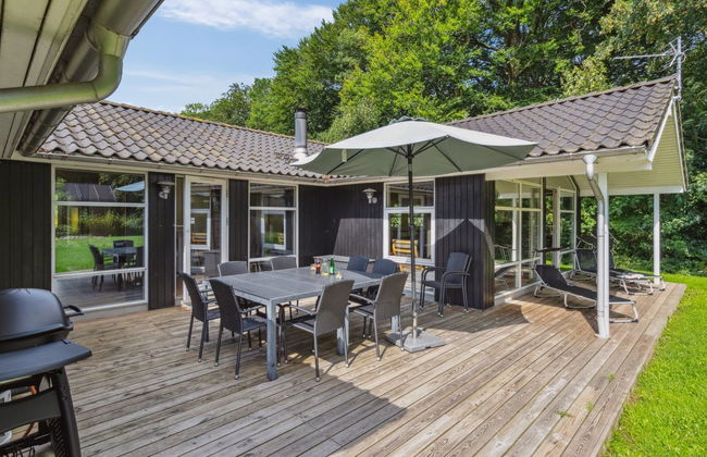 Casa de 4 quartos em Elsestræer com piscina privada e terraço - Foto 9
