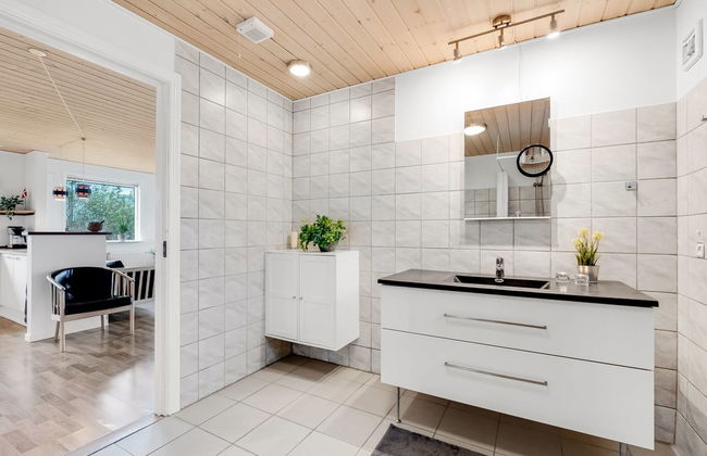 Casa de 3 quartos em Vinderup com terraço - Foto 14