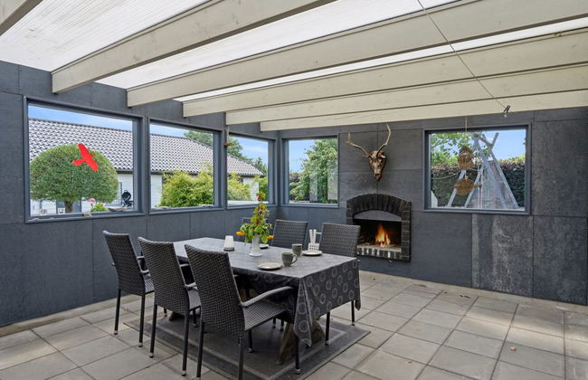Casa de 3 quartos em Allingåbro com terraço e sauna - Foto 13