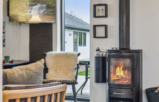 Casa de 3 quartos em Allingåbro com terraço e sauna - Foto 17