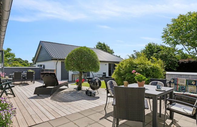 Casa de 3 quartos em Allingåbro com terraço e sauna - Foto 12