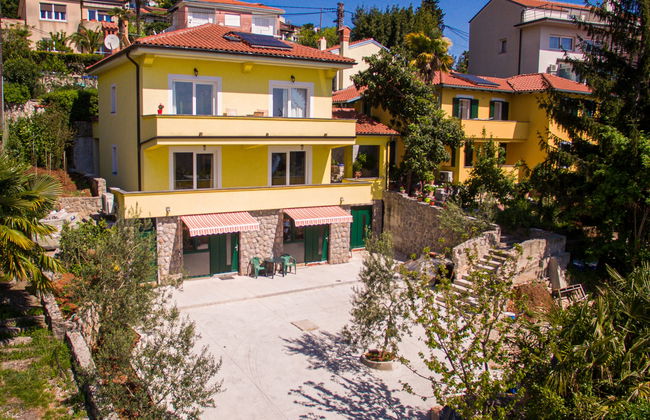 Apartamento de 2 quartos em Opatija com jardim e terraço - Foto 27