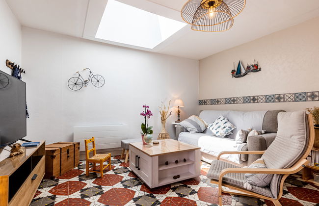 Casa de 2 quartos em Arvert com jardim e terraço - Foto 6