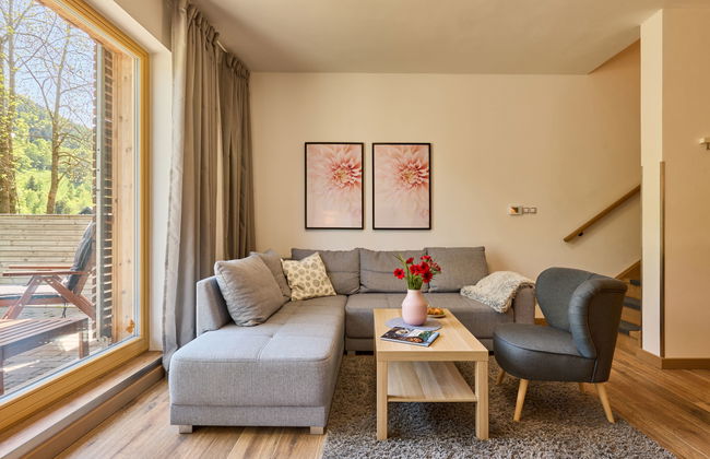 Apartamento de 1 quarto em Pec pod Sněžkou com jardim e terraço - Foto 7