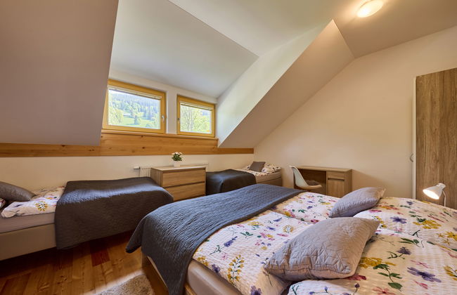 Apartamento de 1 quarto em Pec pod Sněžkou com jardim e terraço - Foto 16