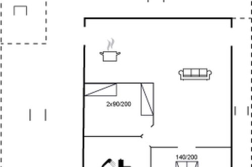 Foto 19 - Haus mit 2 Schlafzimmern in Otterup mit terrasse