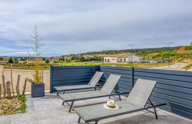 Casa de 4 quartos em Goudargues com piscina privada e jardim - Foto 5