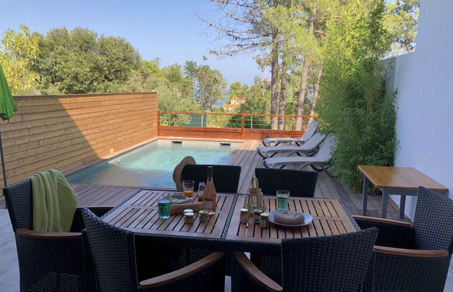 Apartment mit 3 Schlafzimmern in Sari-Solenzara mit privater pool und garten - Foto 4