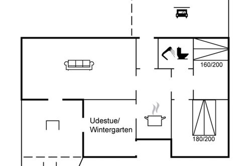 Foto 39 - Haus mit 2 Schlafzimmern in Sandersvig mit terrasse