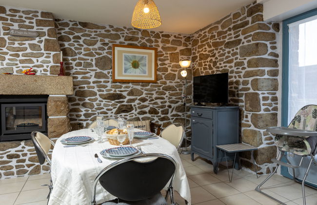 Casa de 3 quartos em Saint-Coulomb com terraço - Foto 8