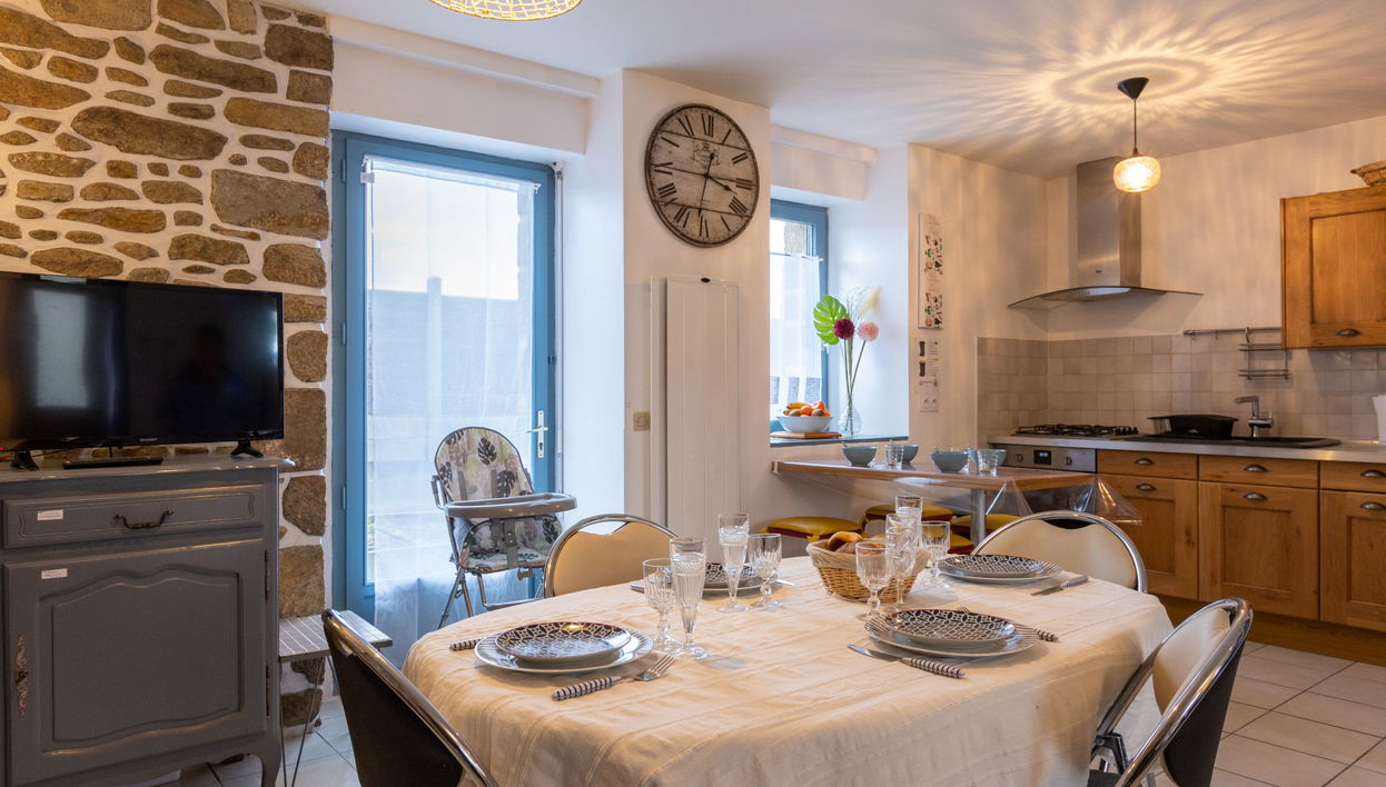 Casa de 3 quartos em Saint-Coulomb com terraço - Foto 1