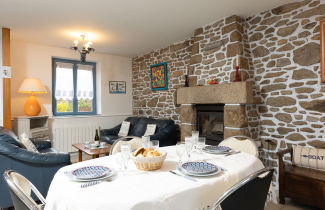 Casa de 3 quartos em Saint-Coulomb com terraço - Foto 10
