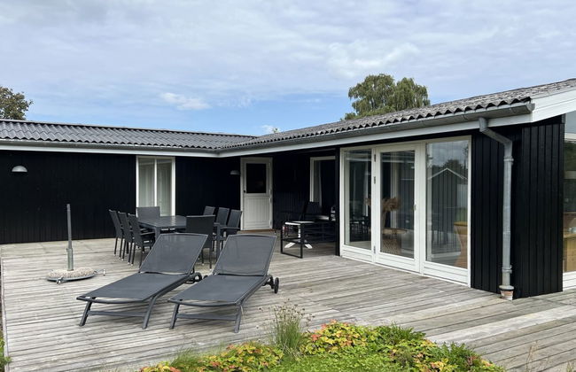 Casa de 4 quartos em Stenodden com terraço e sauna - Foto 13