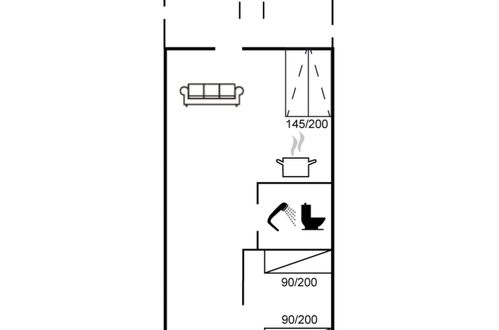 Foto 20 - Apartamento de 1 quarto em Bogense com terraço