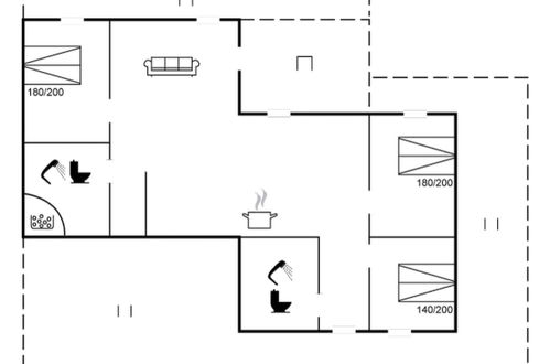 Foto 20 - Casa con 3 camere da letto a Rødvig Stevns con terrazza