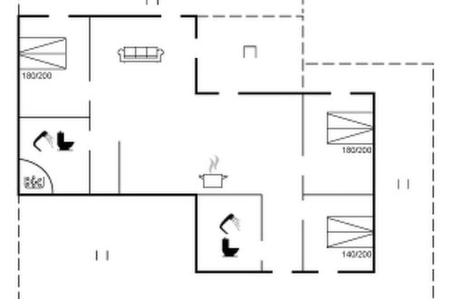 Foto 20 - Haus mit 3 Schlafzimmern in Rødvig Stevns mit terrasse