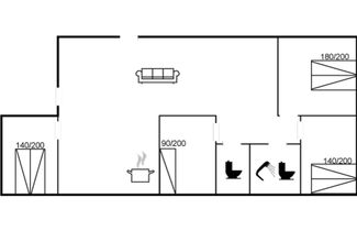 Foto 2 - Haus mit 4 Schlafzimmern in Nørre Vorupør mit terrasse