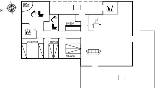 Haus mit 4 Schlafzimmern in Bindslev mit terrasse und sauna - Foto 2