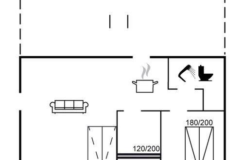 Foto 2 - Casa con 2 camere da letto a Oure con terrazza