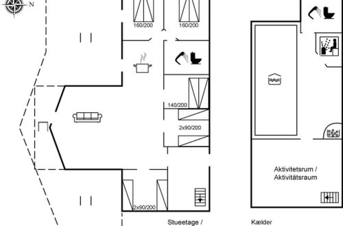 Foto 22 - Casa con 5 camere da letto a Elsestræer con piscina privata e terrazza