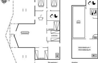 Photo 2 - Maison de 5 chambres à Elsestræer avec piscine privée et terrasse