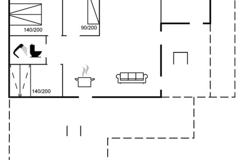 Foto 19 - Casa con 3 camere da letto a Hals con terrazza