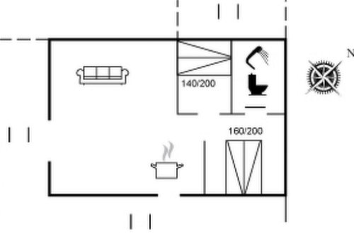 Foto 29 - Haus mit 2 Schlafzimmern in Faaborg mit terrasse