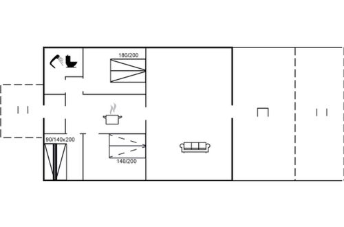 Photo 2 - Maison de 3 chambres à Store Fuglede avec terrasse et sauna