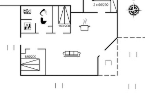 Foto 25 - Casa de 3 quartos em Hals com terraço e sauna