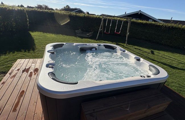 Casa de 3 quartos em Flovt Strand com terraço e sauna - Foto 32