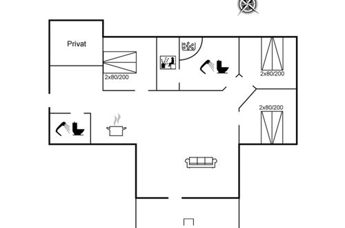 Foto 31 - Casa con 3 camere da letto a Oksbøl con terrazza e sauna