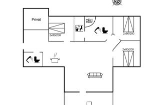Foto 1 - Haus mit 3 Schlafzimmern in Oksbøl mit terrasse und sauna