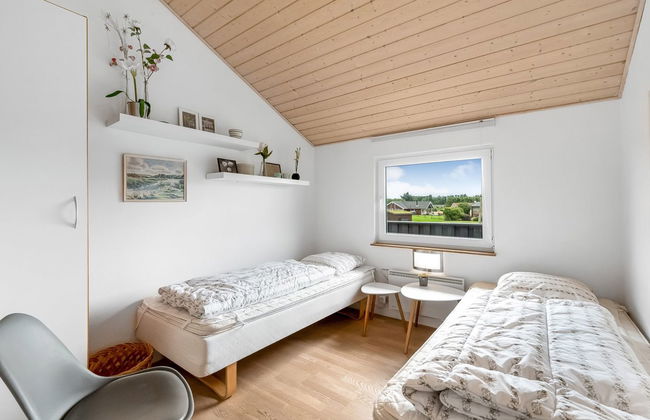 Casa de 3 quartos em Vinderup com terraço e sauna - Foto 27