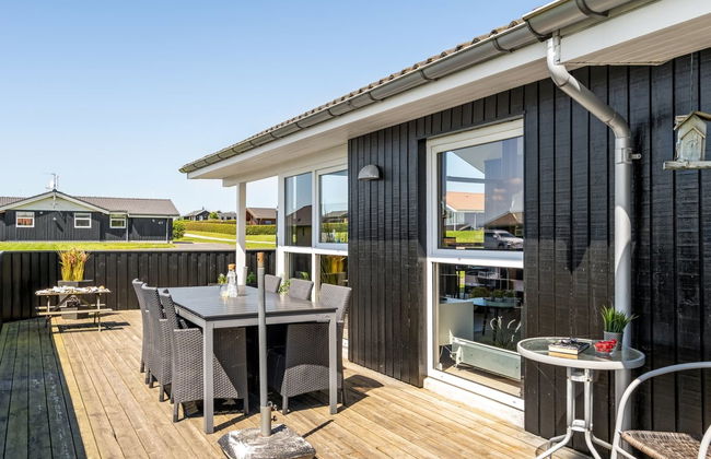 Casa de 3 quartos em Vinderup com terraço e sauna - Foto 8