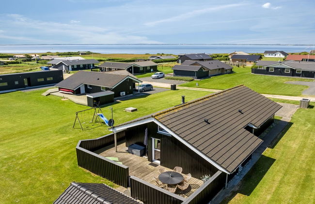 Casa de 3 quartos em Vinderup com terraço e sauna - Foto 1