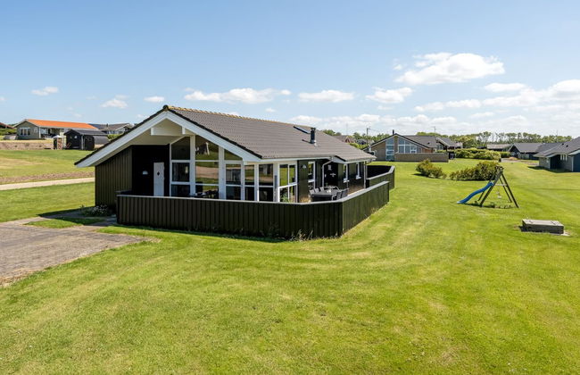 Casa de 3 quartos em Vinderup com terraço e sauna - Foto 3