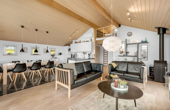 Casa de 3 quartos em Vinderup com terraço e sauna - Foto 33