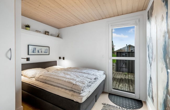 Casa de 3 quartos em Vinderup com terraço e sauna - Foto 28