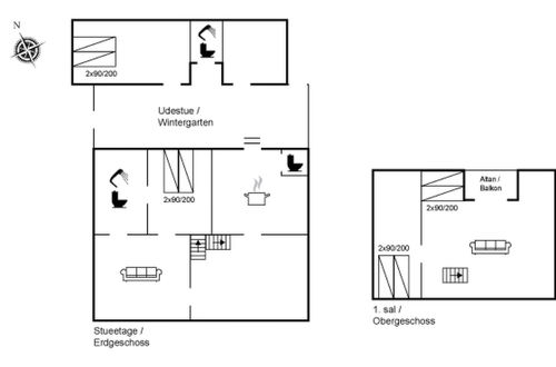 Foto 21 - Haus mit 2 Schlafzimmern in Roslev