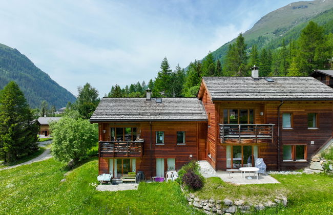 Apartamento de 4 quartos em Anniviers com jardim - Foto 1