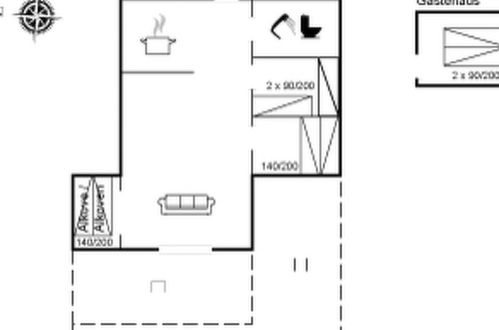 Foto 16 - Casa con 2 camere da letto a Væggerløse con terrazza