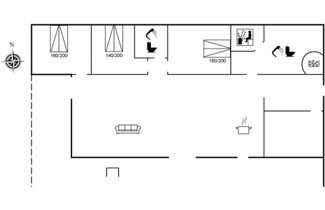Foto 2 - Casa de 3 quartos em Løkken com terraço