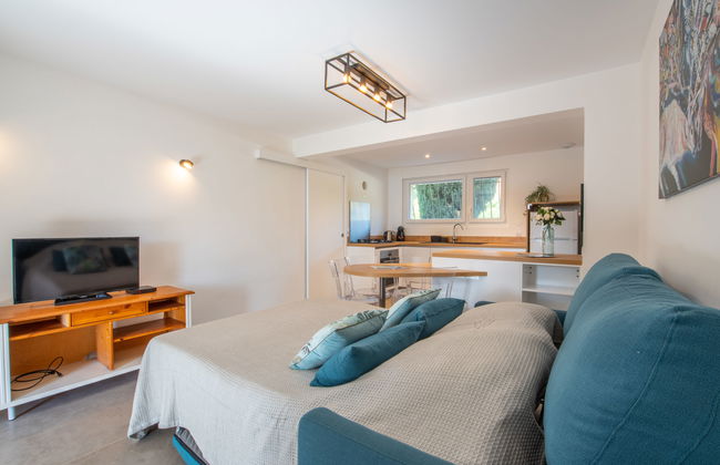 Apartamento de 1 quarto em Cavalaire-sur-Mer com piscina privada e jardim - Foto 7