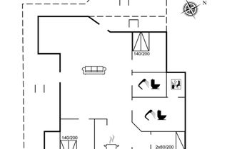 Foto 2 - Haus mit 3 Schlafzimmern in Vestervig mit terrasse und sauna