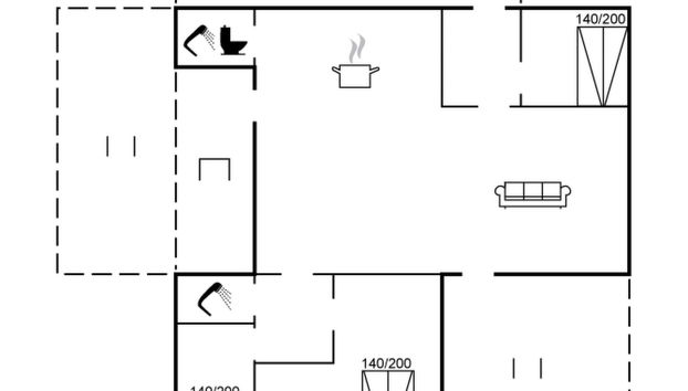 Casa de 3 quartos em Hals com terraço - Foto 2