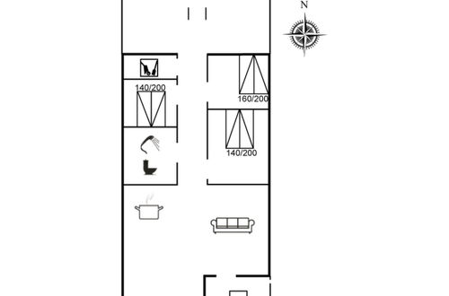 Foto 26 - Haus mit 3 Schlafzimmern in Skjern mit terrasse