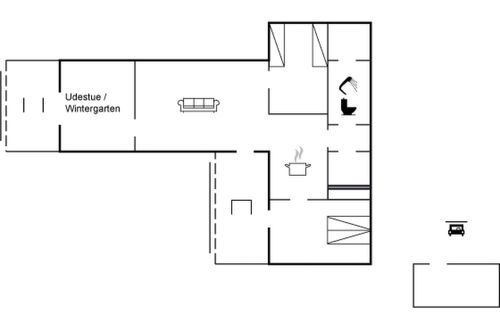 Foto 2 - Casa de 3 quartos em Sæby com terraço
